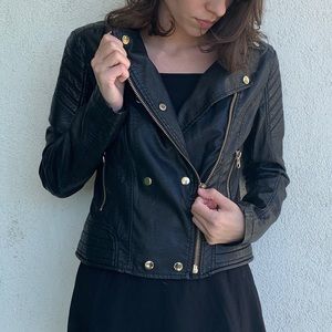 F21 moto jacket